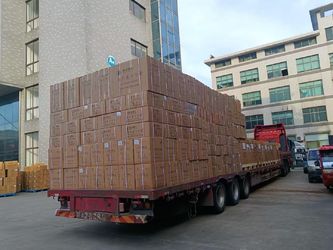 Shaanxi Jufeng Delong Trading Co., Ltd. línea de producción del fabricante