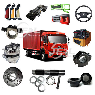 Partes de la carrocería del camión El parachoques de la cubierta del automóvil Espejo retrovisor asiento del faro LED Volante Para el camión Shac Howo Dongfeng FAW