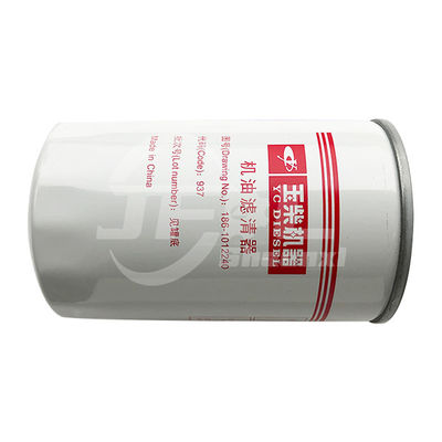 El elemento del filtro de aceite 186-1012240 para SHACMAN