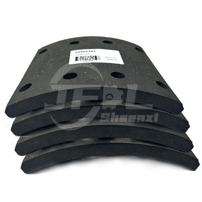 Placa de fricción del revestimiento del calzado del freno delantero 20502261 para China DongfengTruck Brake Parts