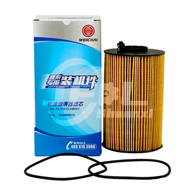 Elemento de filtro de aceite 10038880513 FAW Jiefang camión Weichai piezas del motor