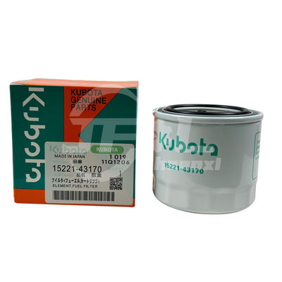 15221-43170 filtros de combustible para Kubota originales de primera calidad