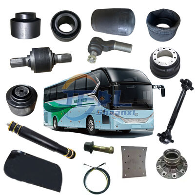 Bolsos de bujes de absorción de choques de alta calidad y kit de reparación de juntas de bolsas de aire para una fácil instalación en partes del sistema de suspensión de autobuses Ankai